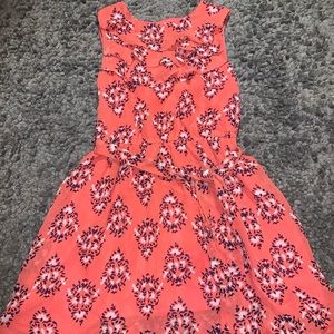 Orange kids dress
